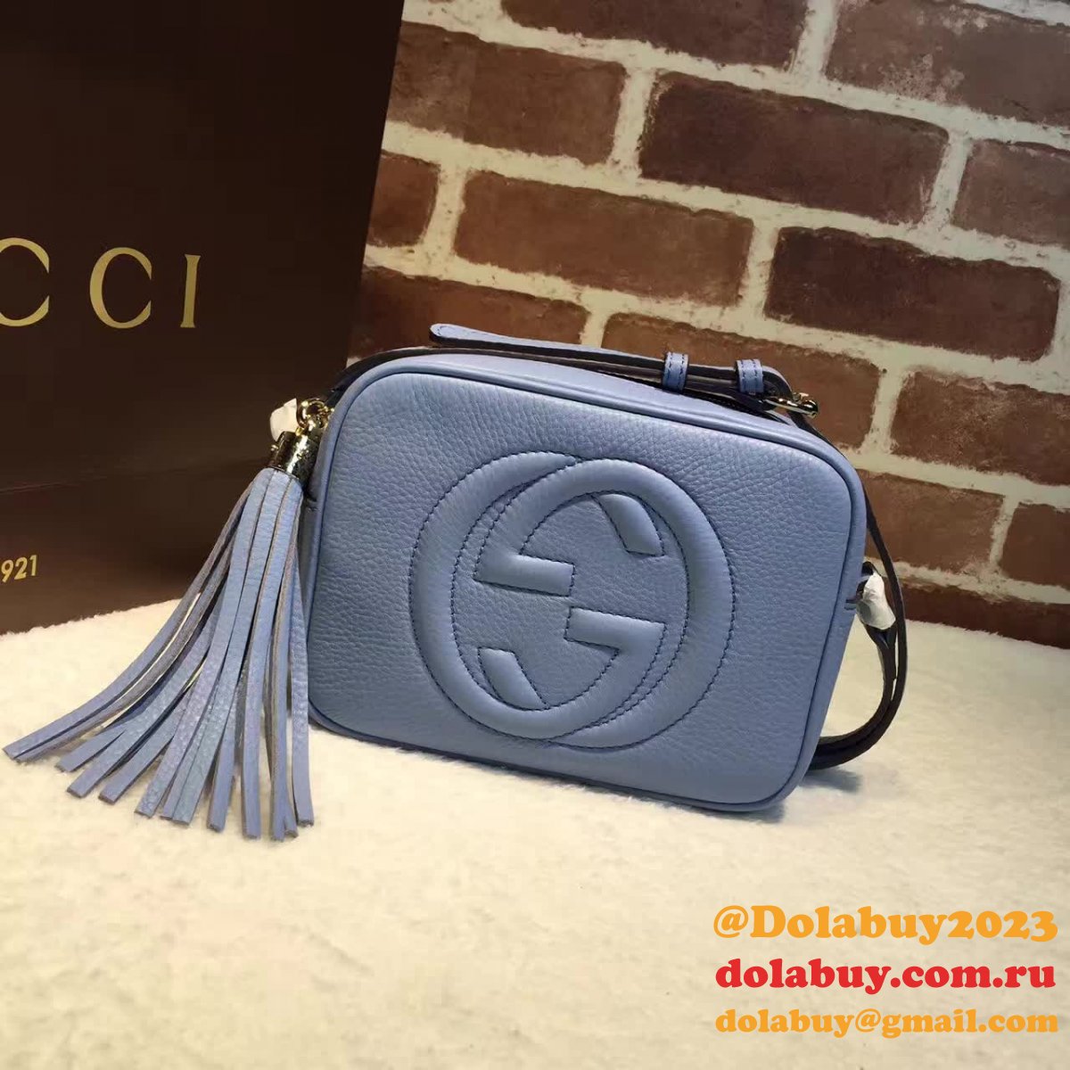 AAA+ Gucci Replicas Soho small leather disco 308364 bag