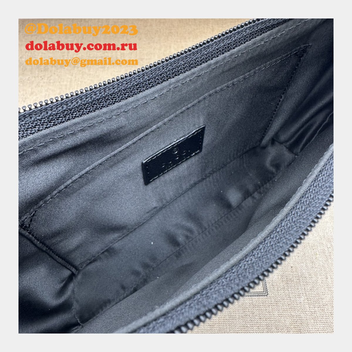 High Quality Horsebit Gucci Duplicate 774719 Black Bags
