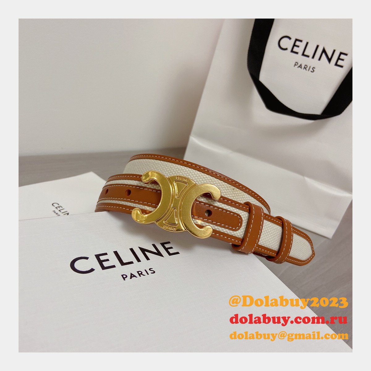 Shop Replica of Luxury Celine Belts