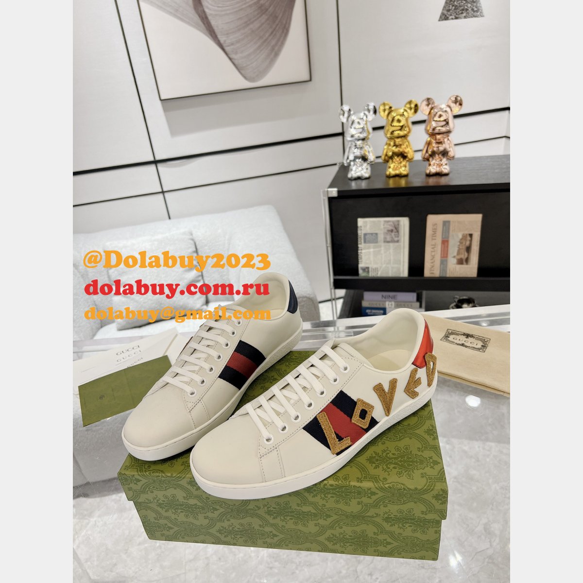 Replica Best Quality Ace Gucci Sneakers UK Shoes