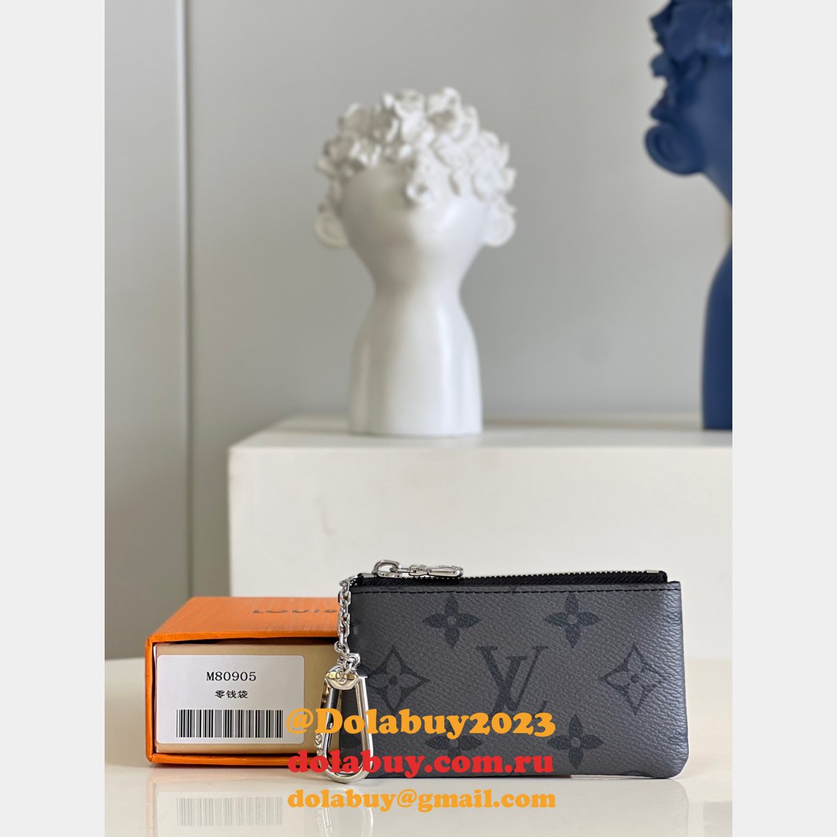UK Louis Vuitton Replica M80905 Key Pouch G66 Men Gifts