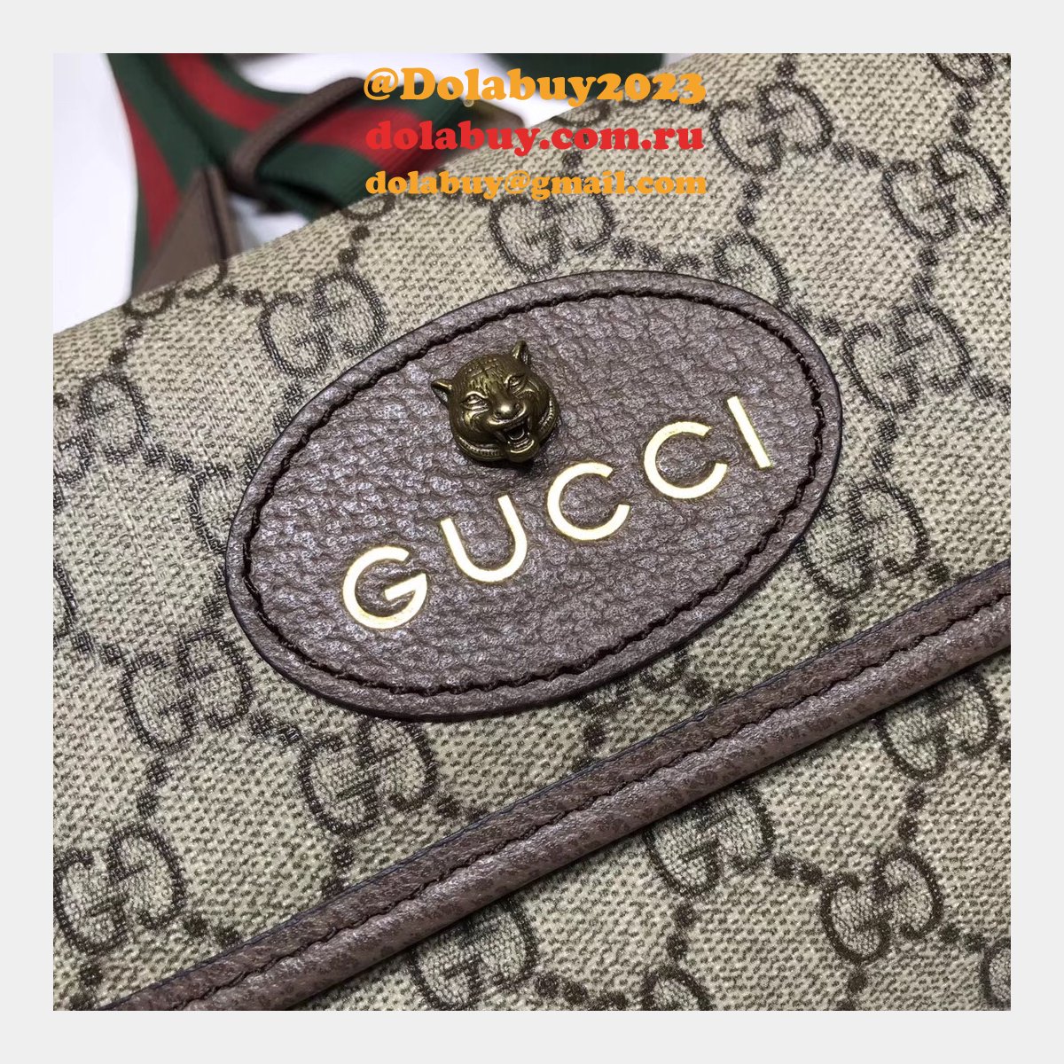 Replica Gucci GG Supreme Neo Vintage Messenger Bag