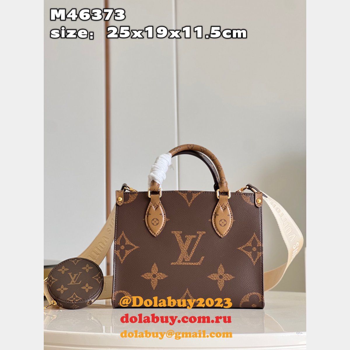 OnTheGo Knockoff Louis Vuitton M46373  Autres Toiles Monogram Bag