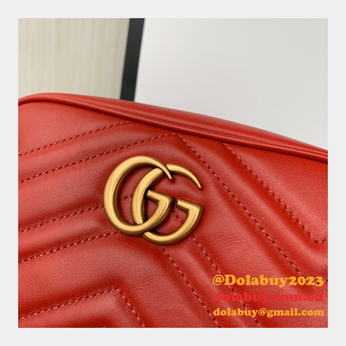 Gucci Replica GG Marmont matelassé mini 448065 bag
