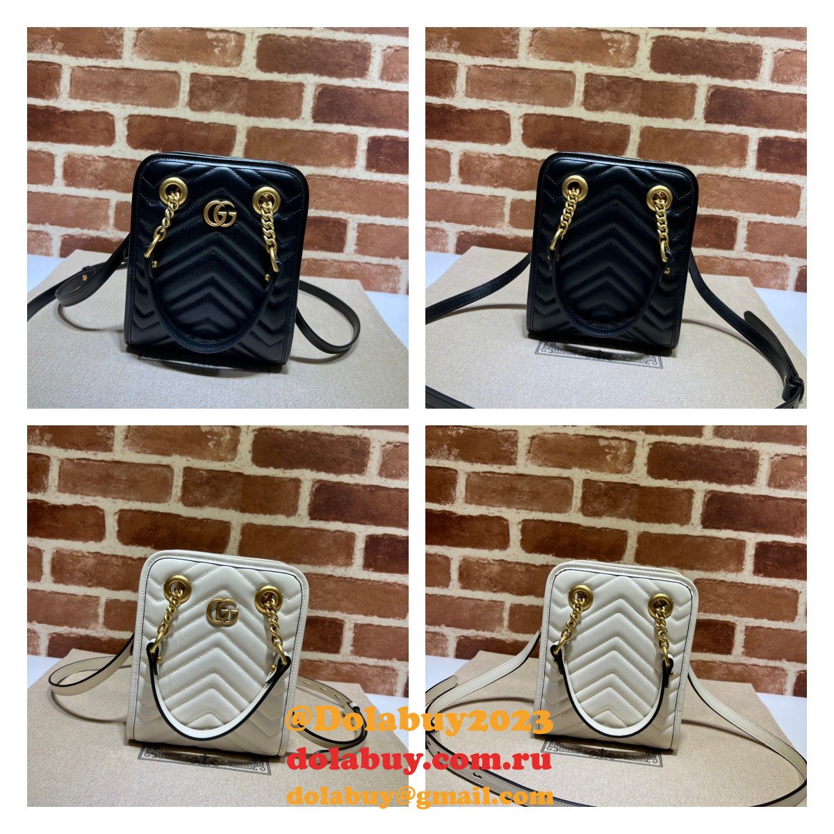 How can I find Gucci GG Marmont matelassé high-end replica bags