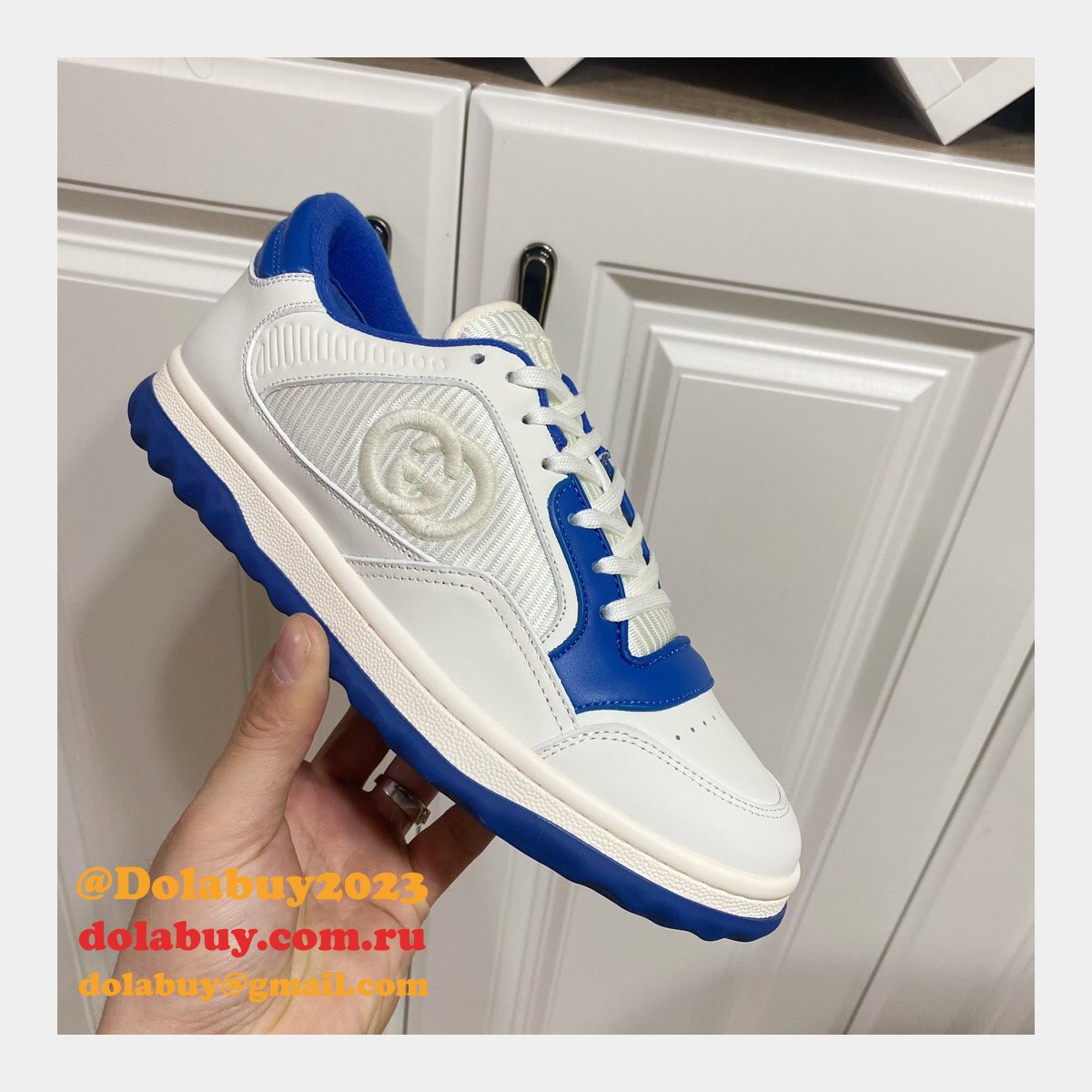 Gucci Replica Inspired Mac80 Leather Low-top Sneakers 1:1 Mirror Shoes