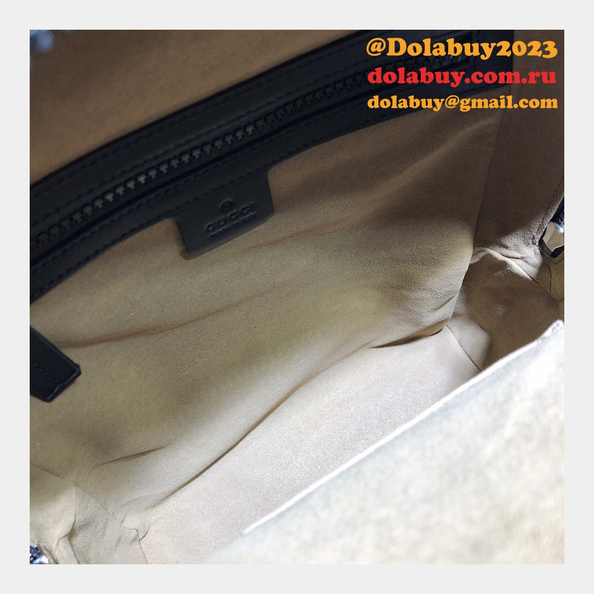 Gucci High Quality Replica 429020 GG Monogram Supreme Backpack Bag