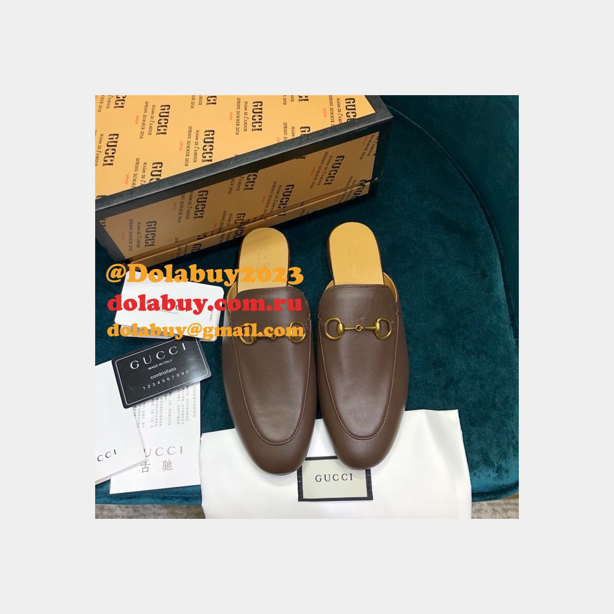 Top Gucci Loafers Slipper 004