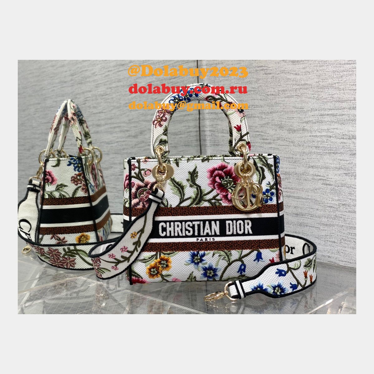 Christian Dior Designer Replica 24CM Lady Dior Bag