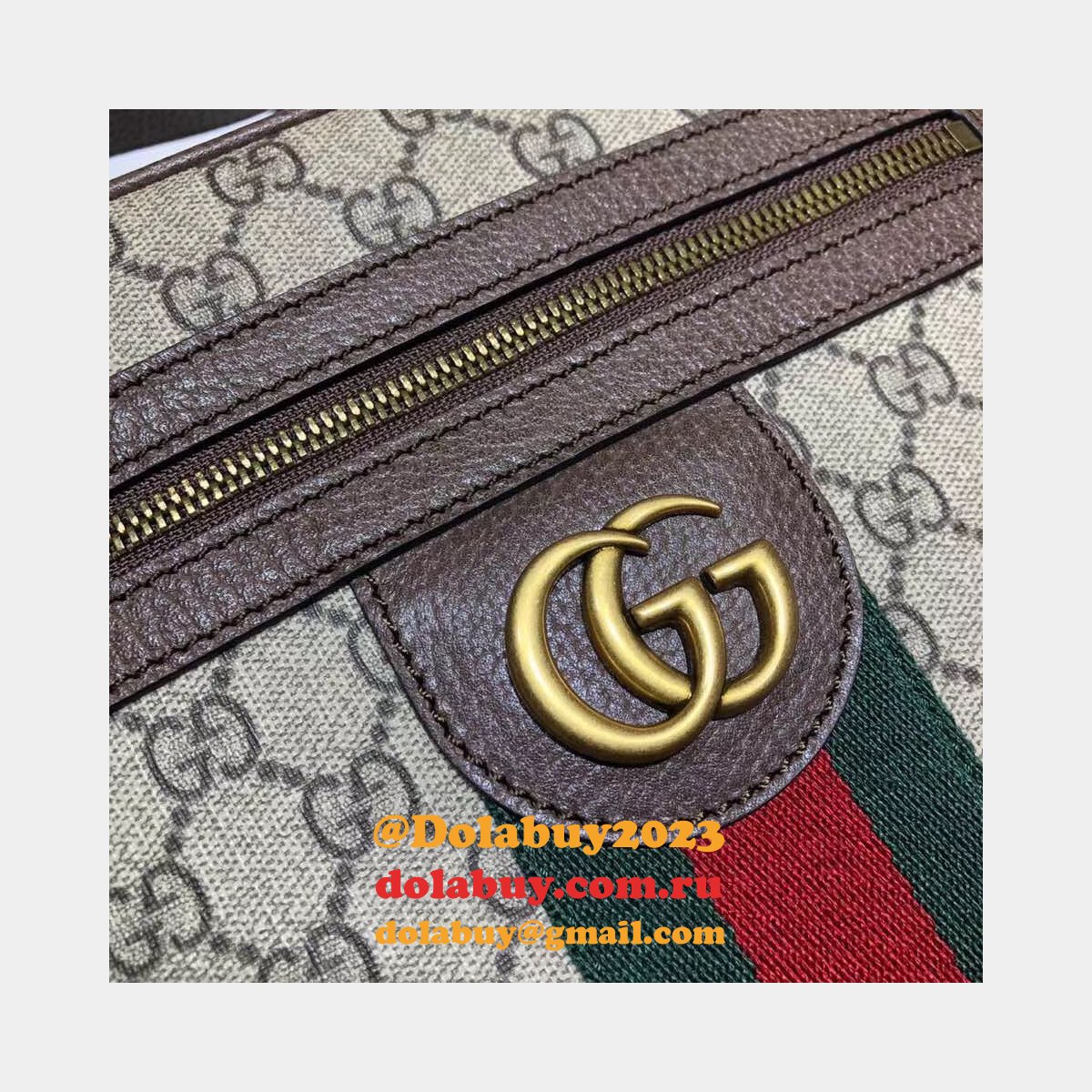 Luxury Gucci AAA+ 547926 GG Supreme Ophidia Small Messenger Bag