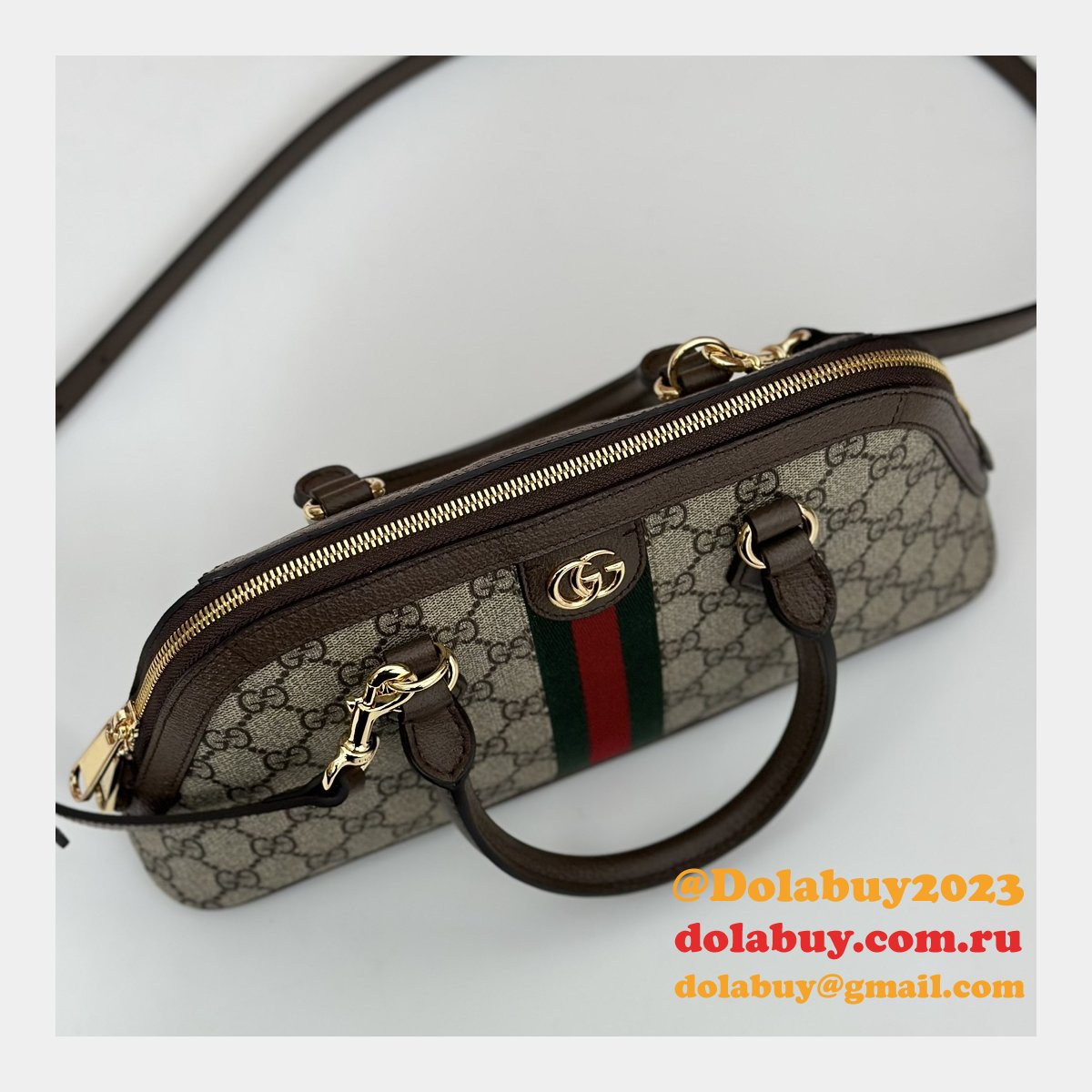 Luxury Gucci 795249 Ophidia Shoulder Top Handle Duplicate Bag