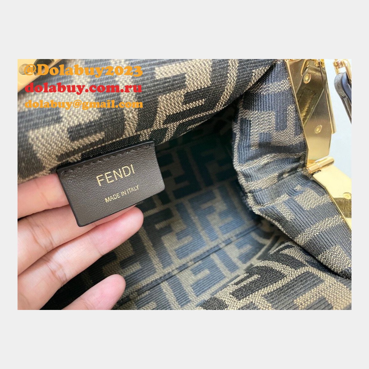 Best Luxury Fendi First Bag 26cm Top Quality