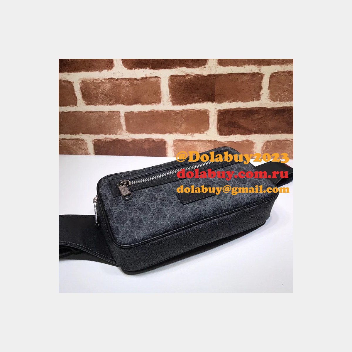 Top Gucci Black Belt Replica 474293
