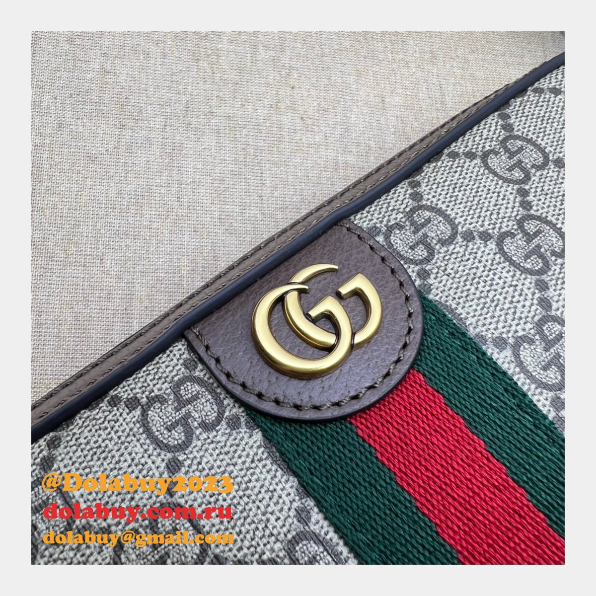 Buy 1:1 Gucci shoulder Ophidia GG shoulder 699439 replica bag