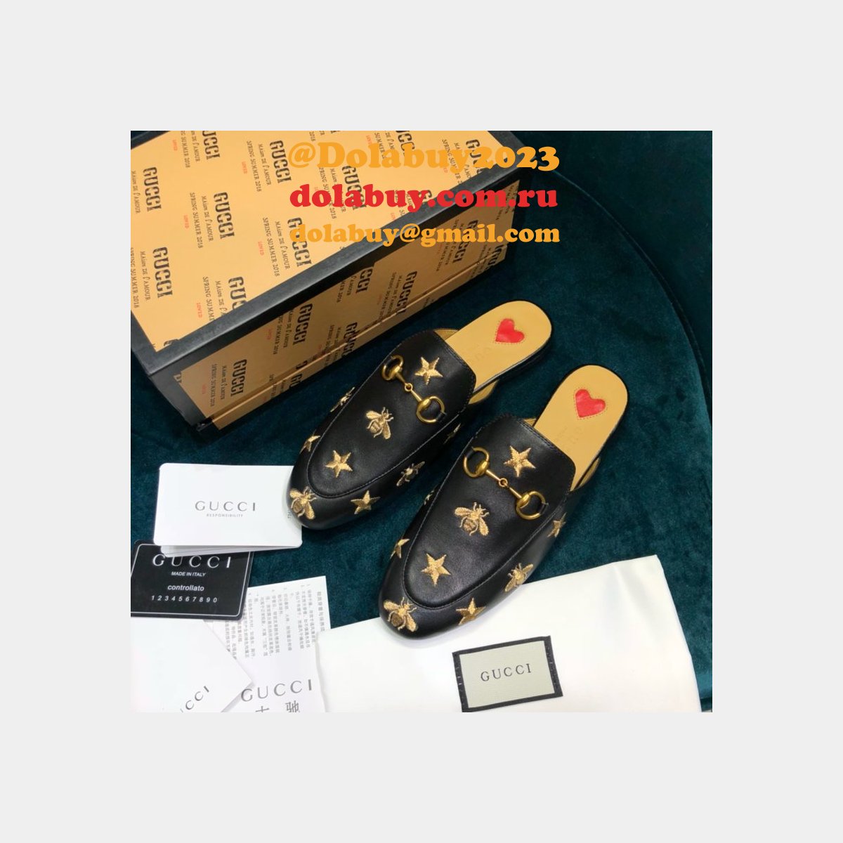 Top Gucci Loafers Slipper 001