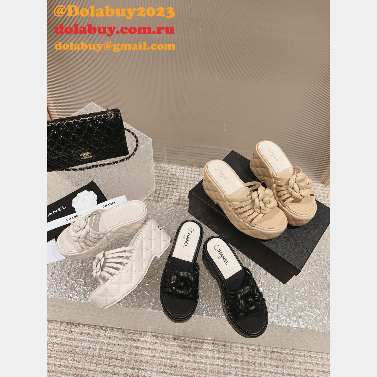 Fashion Perfect Flat Sandals 7 Star Replica Shoes