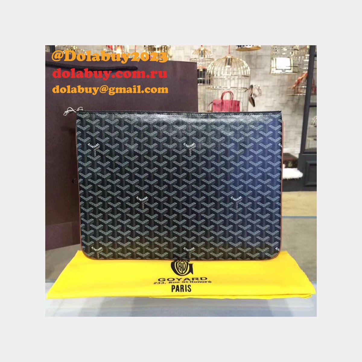Top Quality Goyard Multi-Color Clutch AAA+ Bags