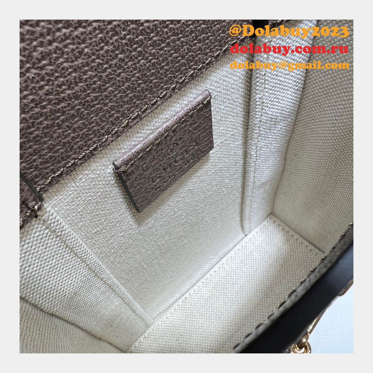 Copy Gucci Top Quality 625615 Horsebit 1955 Jumbo bag in GG Supreme canvas