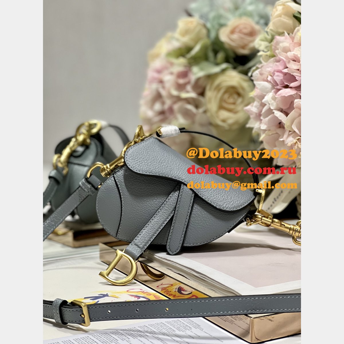 Where to Buy Dior 3067 Maria Grazia Chiuri Saddle Fake Bag Online mini