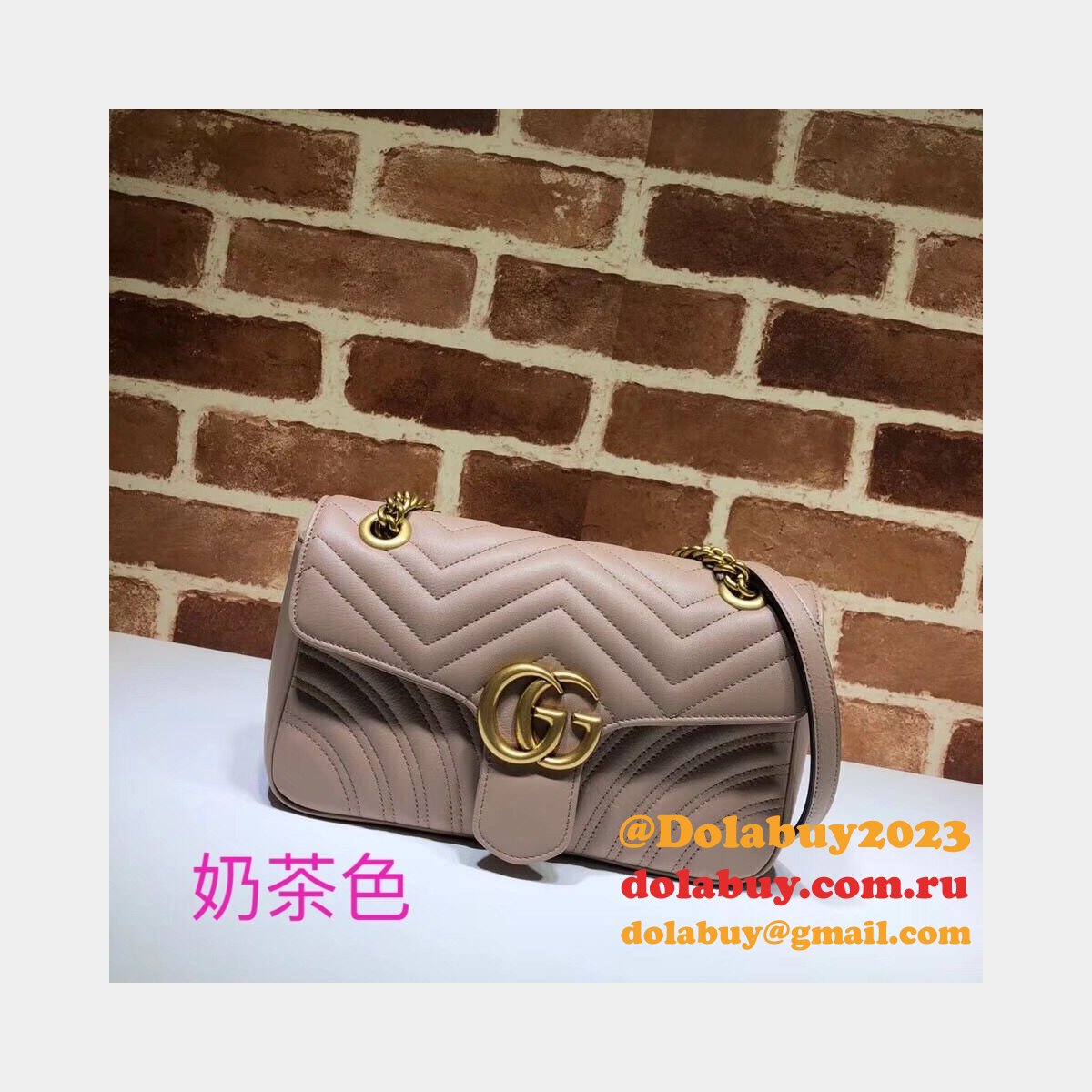 Gucci GG Marmont Replica 443497 Ladies Shoulder Bag