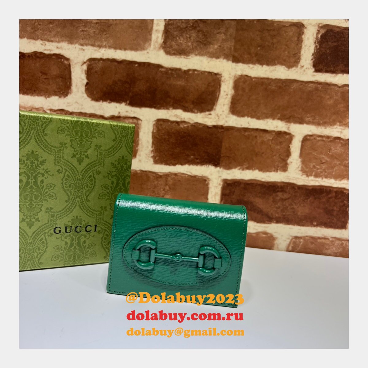 Gucci Buy Horsebit 1955 Card Case Wallet Compact 621887 Fashion