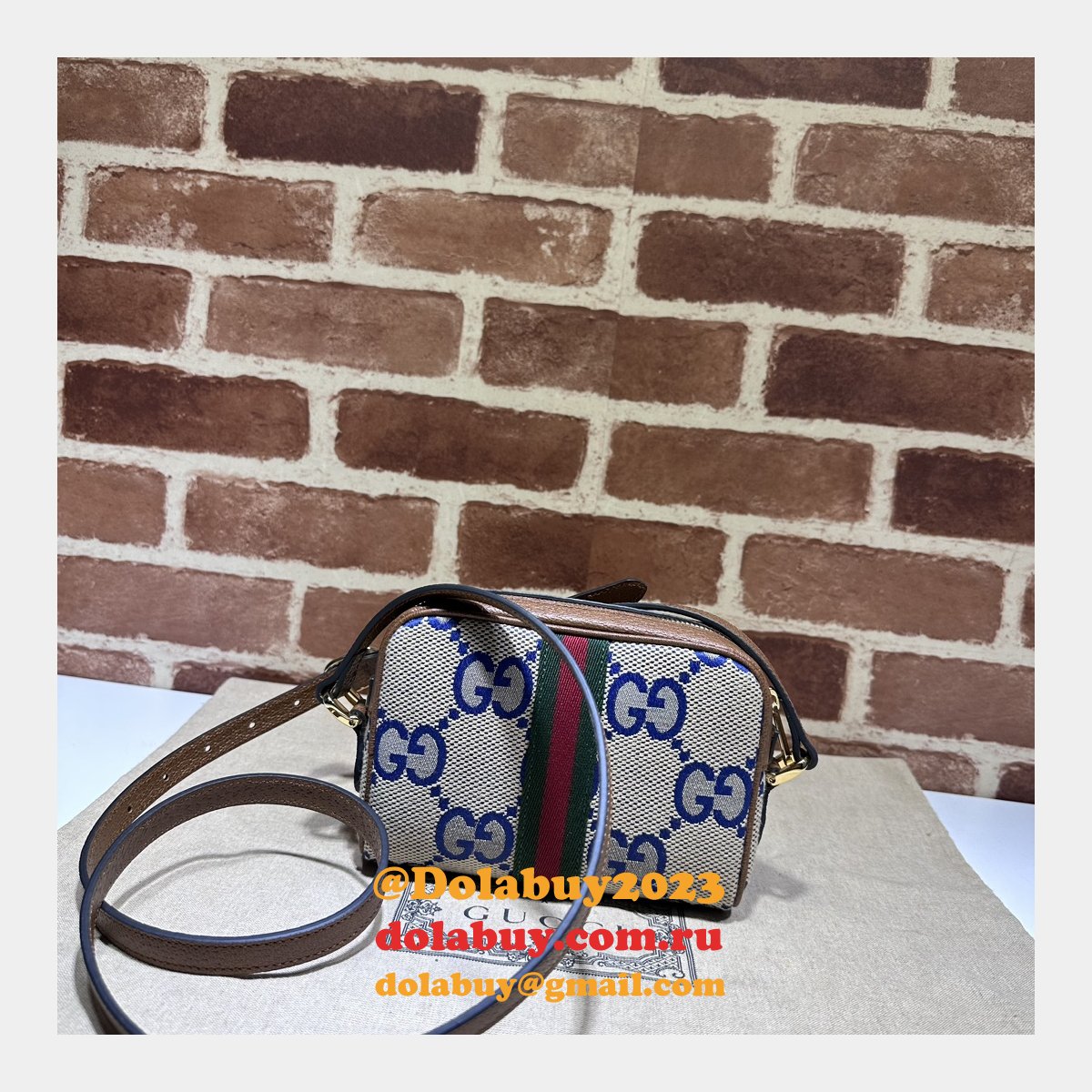 Ophidia GG Supreme Replica Gucci 517350 AAA+ Bag