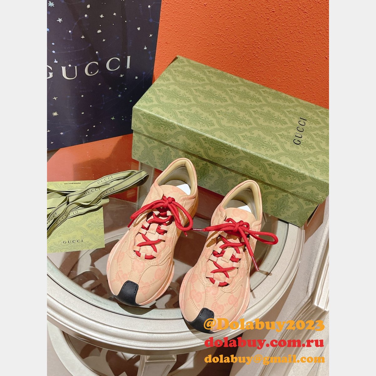 High Quality Copy Run Shoes Gucci Togo Luxury Designer