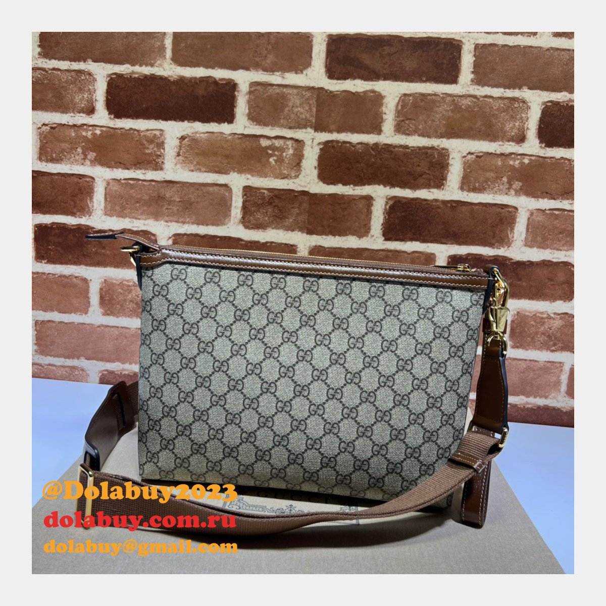 Gucci 7 Star 726833 Messenger Interlocking G Replicas Bag
