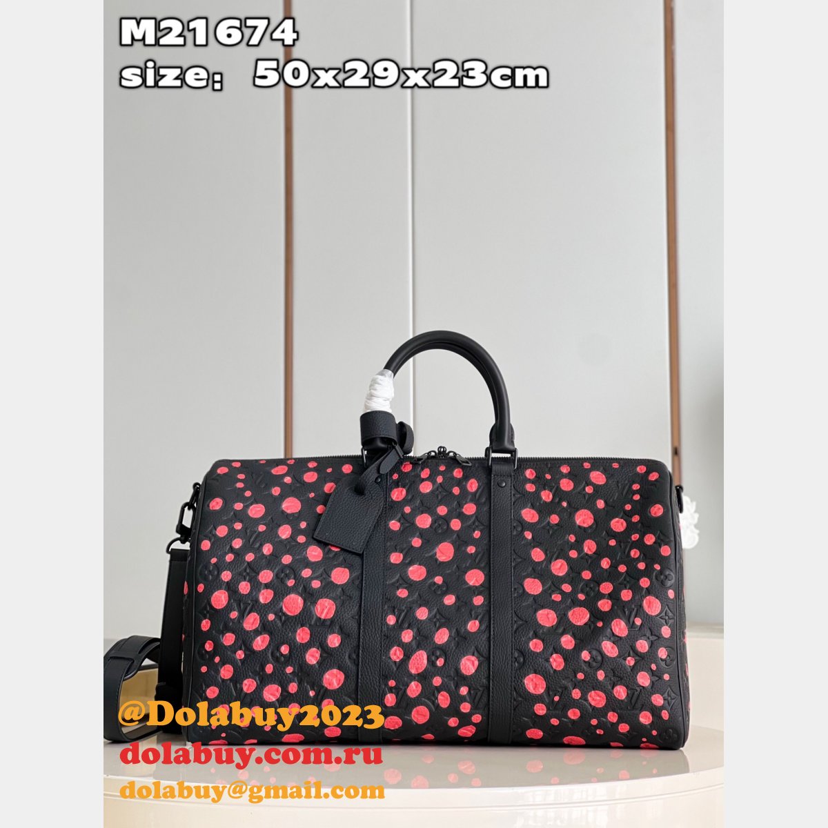 Louis Vuitton Perfect LV x YK Keepall 50 Taurillon Monogram Replica