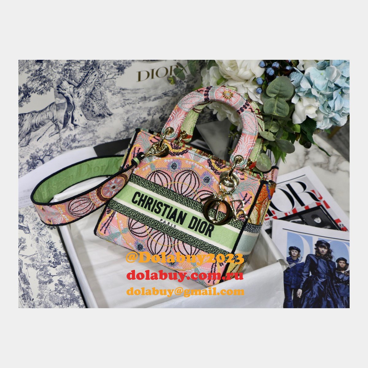Top Lady Dior 24cm Best Quality