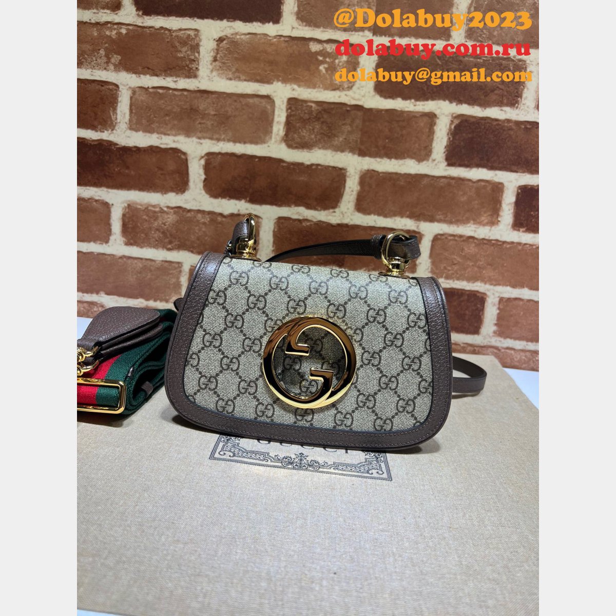 How to Find Designer Replica Gucci Blondie 698643 Shoulder Bag