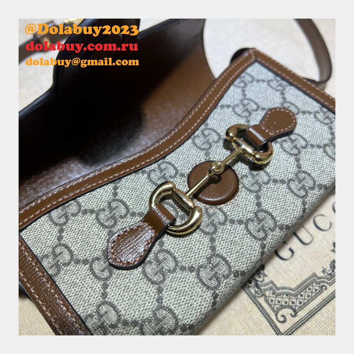 High Quality Gucci Horsebit 1955 AAA+ Replica 699296 Crossbody Bags