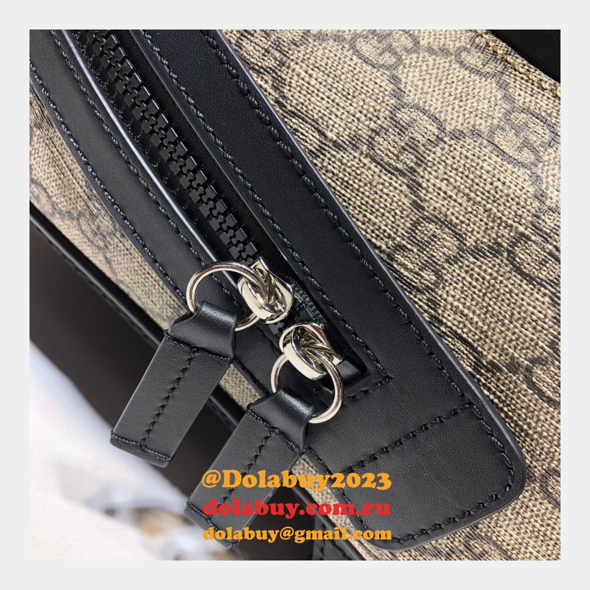 Gucci High Quality Replica 429020 GG Monogram Supreme Backpack Bag