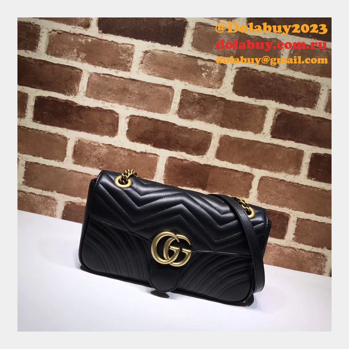 Gucci GG Marmont Replica 443497 Ladies Shoulder Bag
