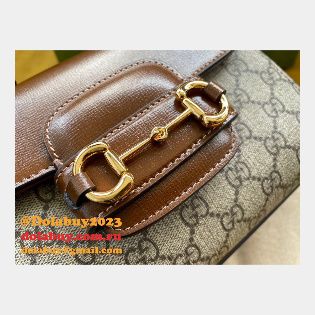 Fake Gucci Horsebit 1955 Top Handle Hot On Sale 703848 Bag
