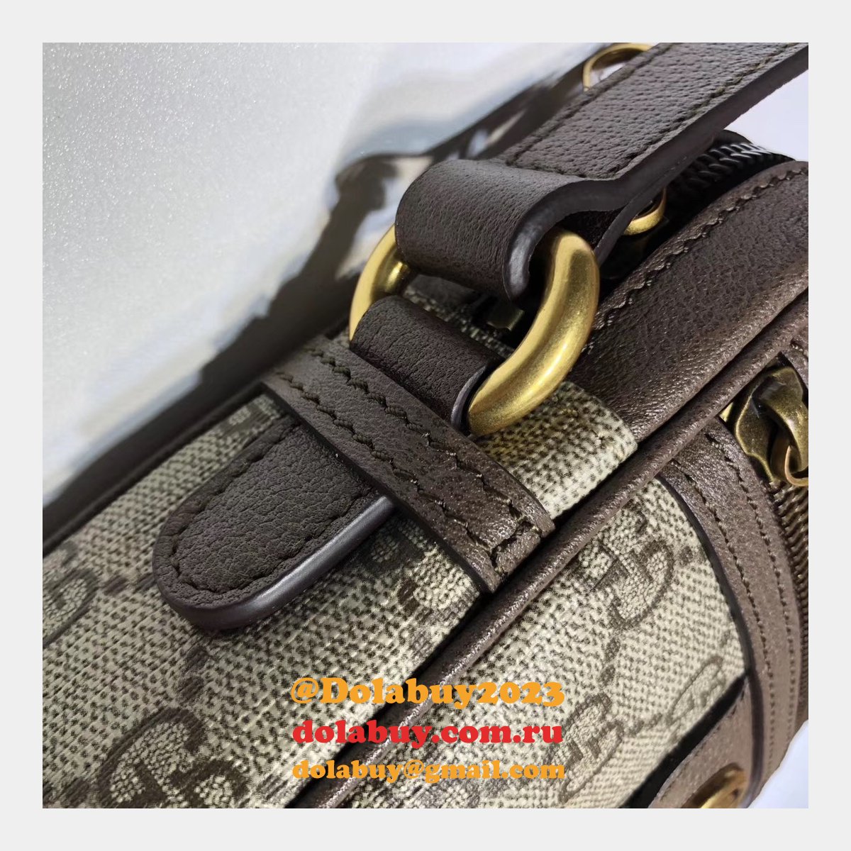High Quality Gucci Replica GG Supreme Ophidia Shoulder 598127 Bag