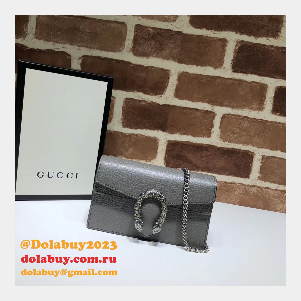 Replica Gucci 476432 Dionysus suede super mini Clutches Small Purses