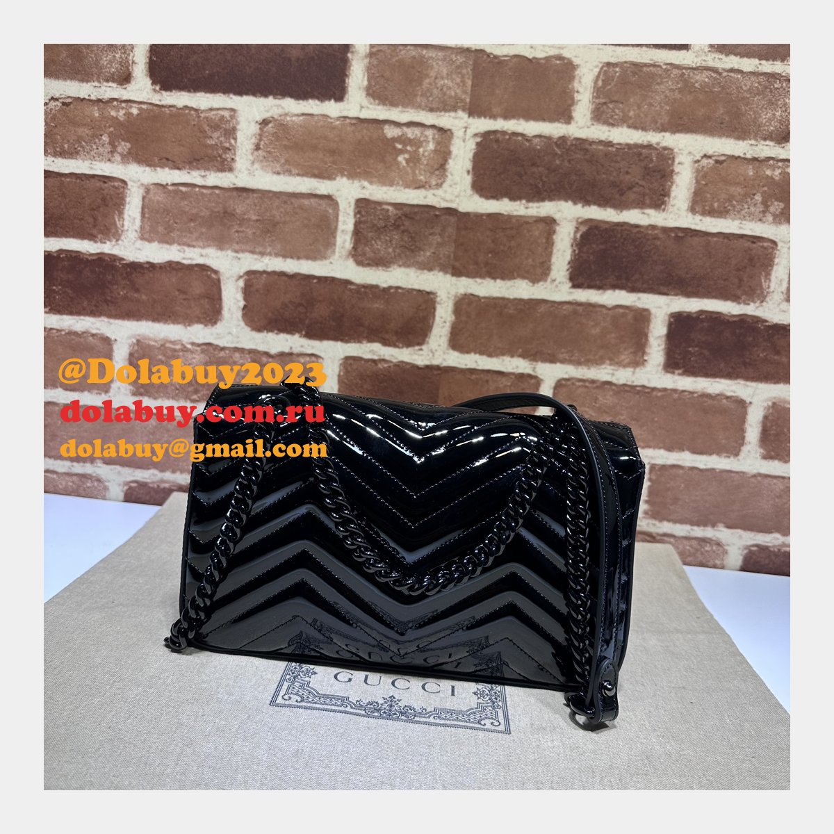 GG Marmont Gucci Replica 443497 Shoulder Matelassé Bag