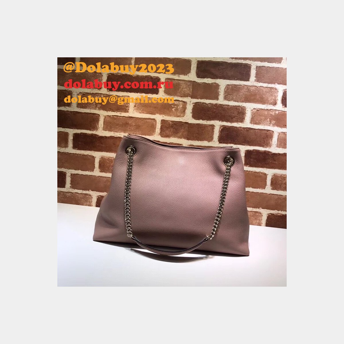 7 Star Gucci Replica Soho leather shoulder 308982 bag