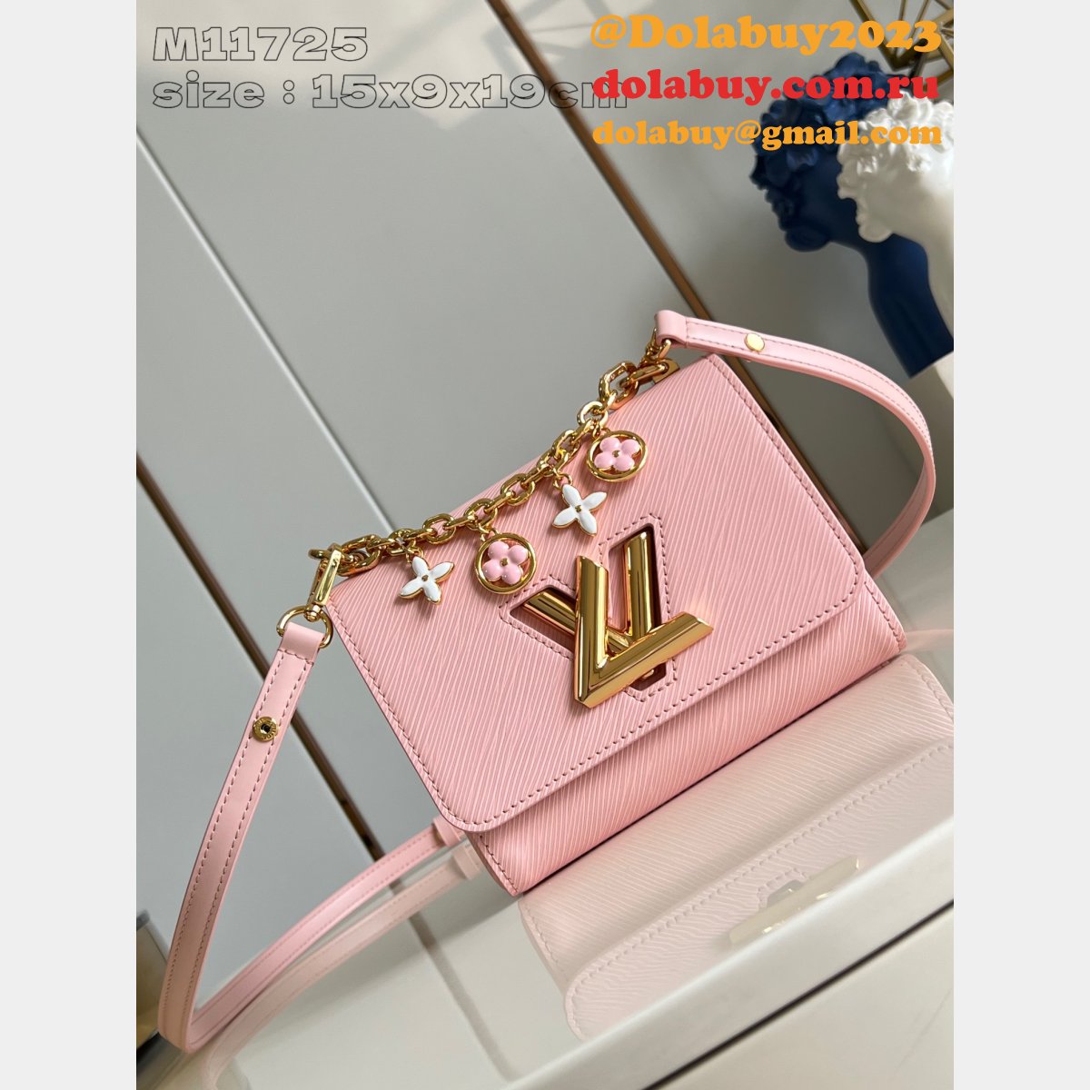 Louis Vuitton Duplicate Twist PM Epi M11725 Women