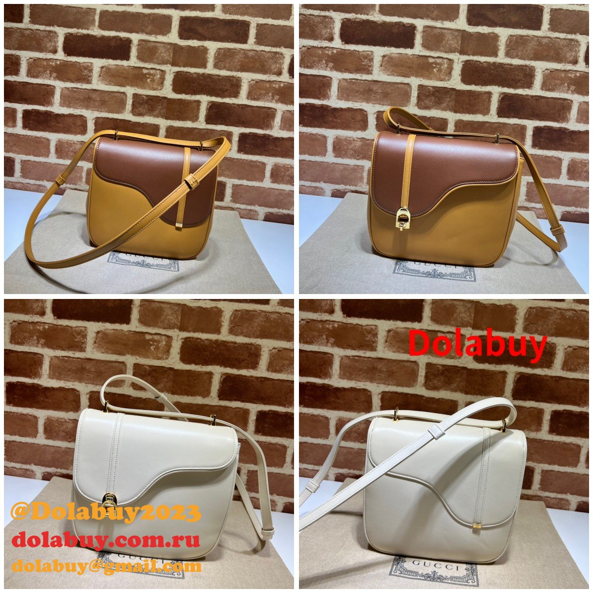 Perfect Gucci Fake 740988 Equestrian inspired shoulder bag