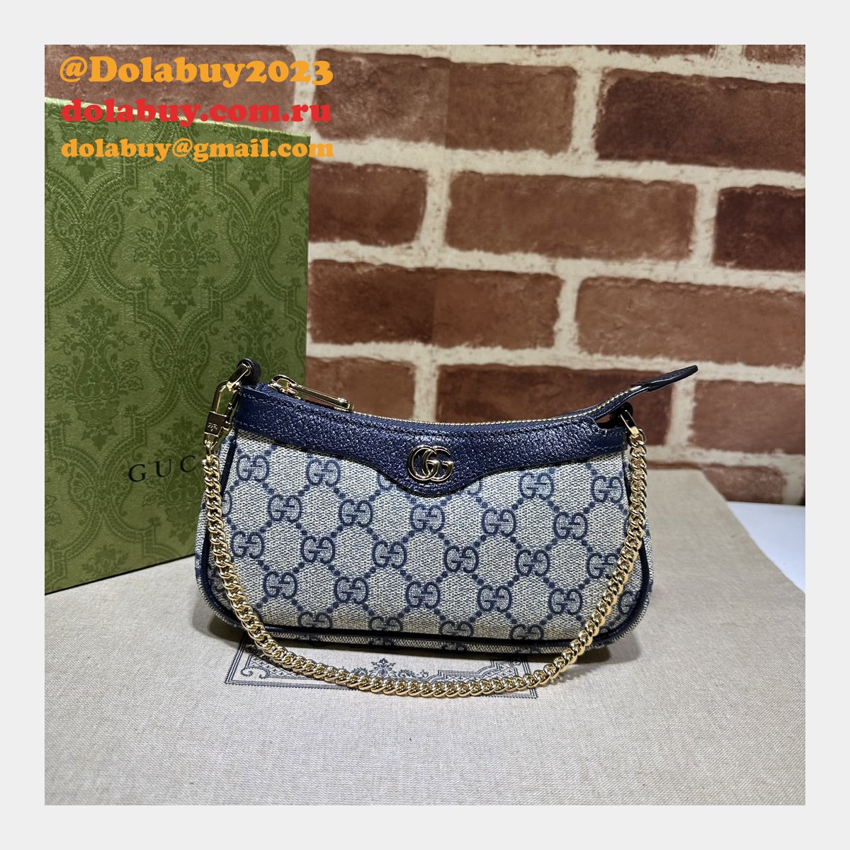 Inspired Ophidia Gucci Designer Supreme 764960 Fake Bag