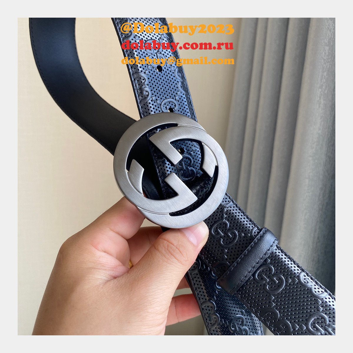 Luxury Fashion Gucci Belt 3.8cm Perfect Sale