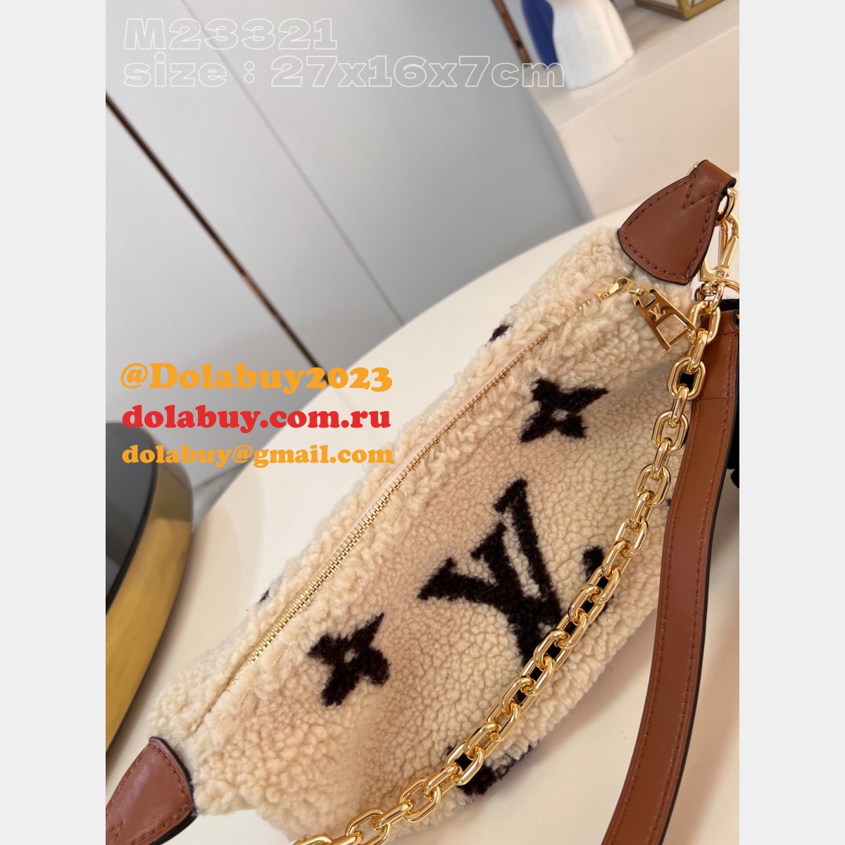 LV SKI 1:1 Mirror M23321 Louis Vuitton Over The Moon Bag