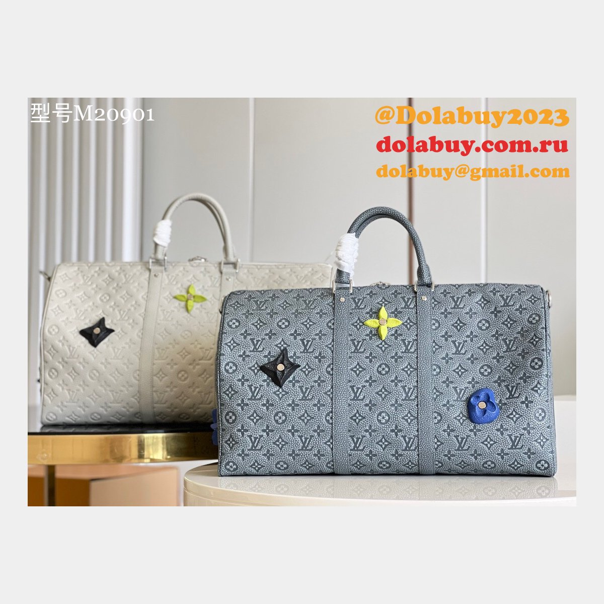 The Luxury Louis Vuitton Fake M20901 Keepall 50 Travel Bags