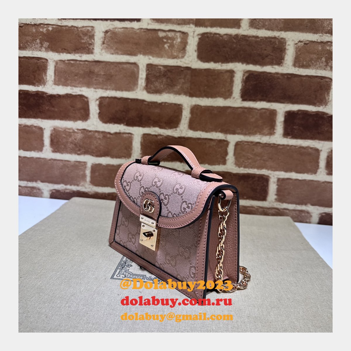Ophidia Shoudler Top Handle 1:1 Mirror Gucci #696180 Bag