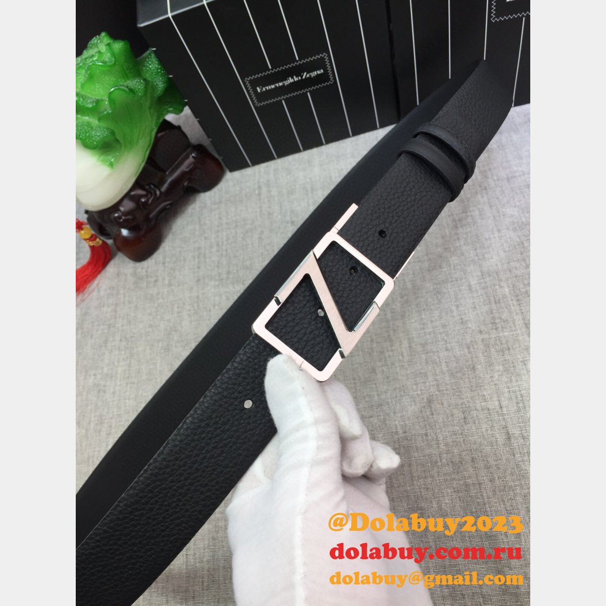 Cheap Gucci 35mm Ermenegildo Zegna Belts for Men