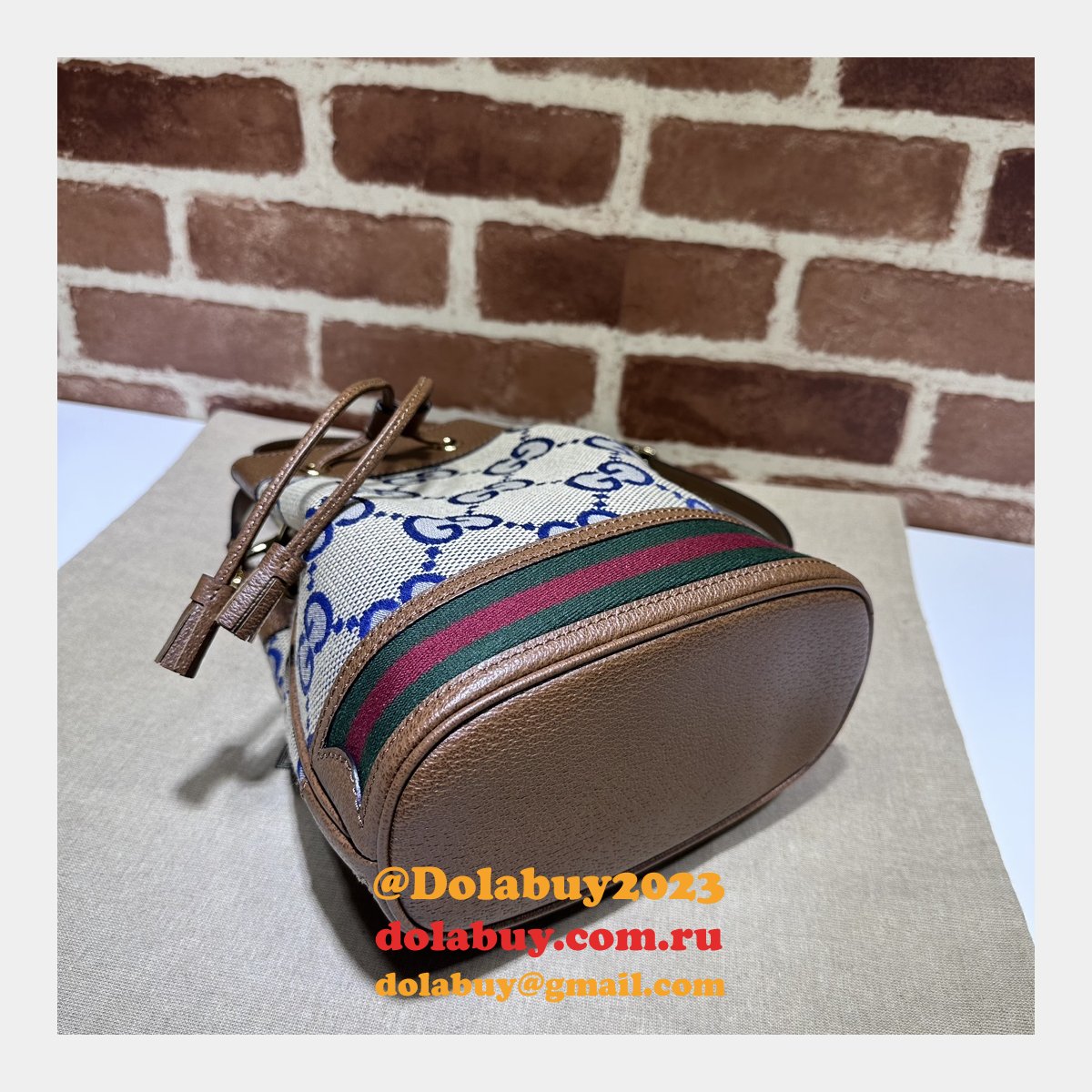 Ophidia Gucci Replica GG Supreme 550621 Crossbody Wholesale Bag