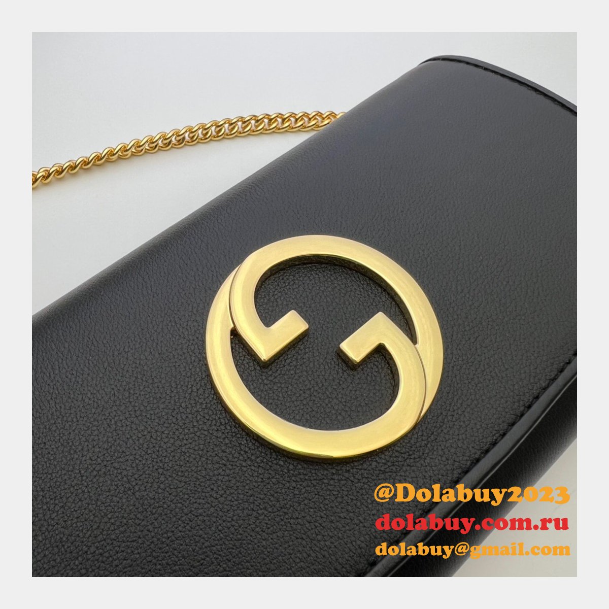 Gucci Replica Clutches Blondie 725215 Continental Chain Wallet