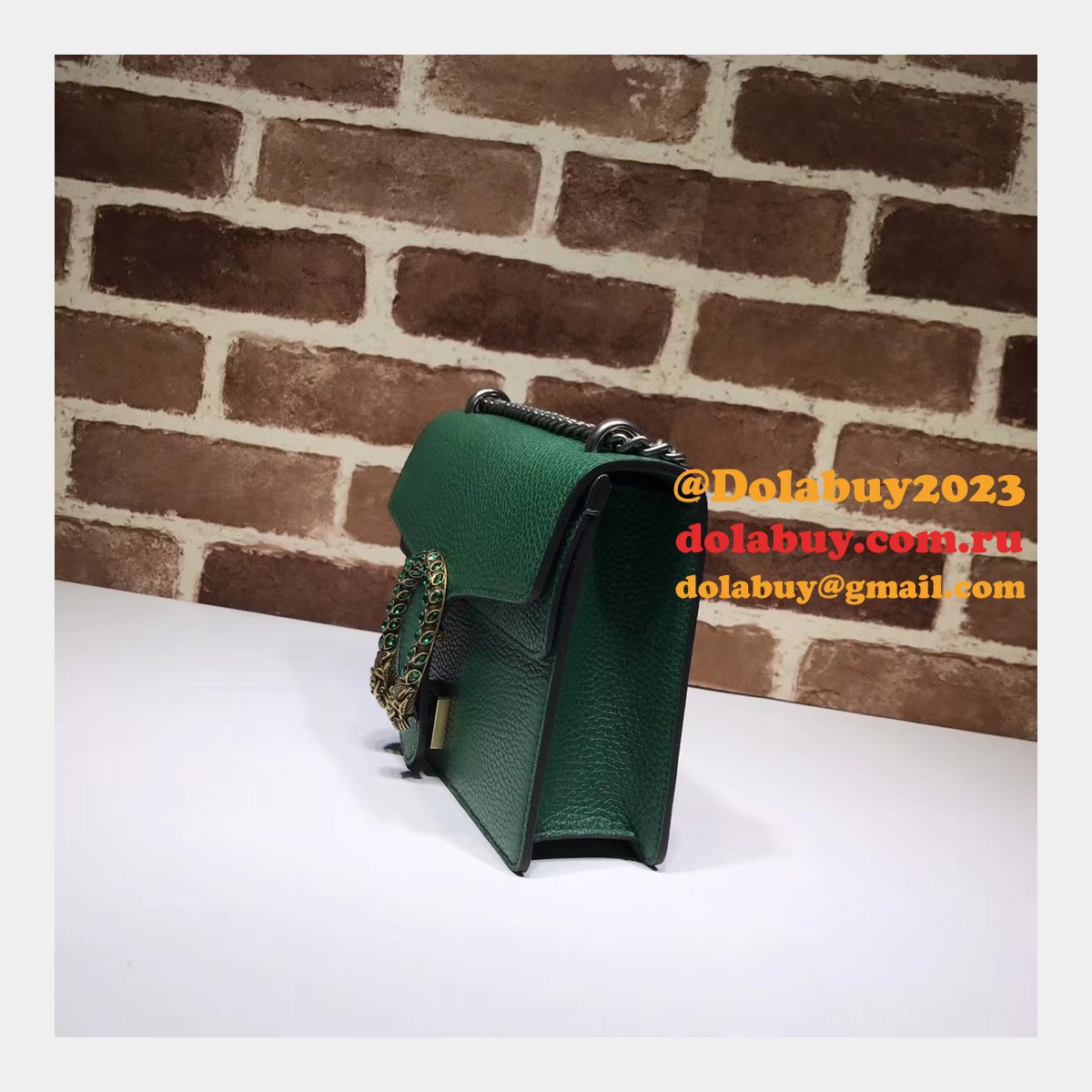 7 Star Gucci Replica Dionysus leather mini 421970 bag